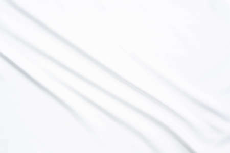 White fabric texture that is white cloth surface background with beautiful soft blur pattern.の写真素材