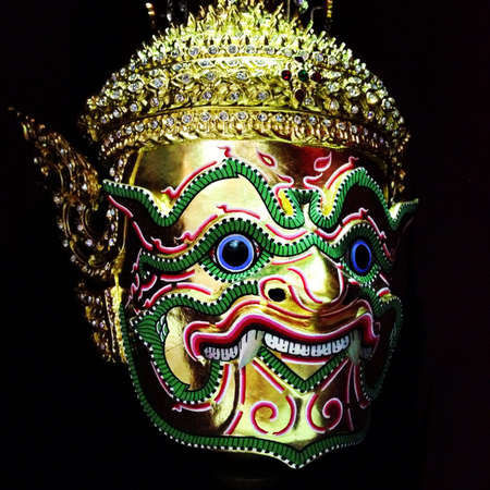 Ramayana Mask Thaiの素材