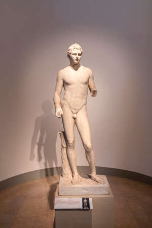 BERLIN, GERMANY - FEBRUARY 2, 2016: The Altes Museum is a museum building on Museum Island in Berlin, Germany. Since restoration work in 2010/11, it houses the Antikensammlung of the Berlin State Museums.のeditorial素材