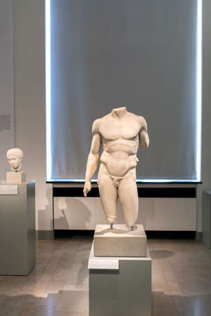 BERLIN, GERMANY - FEBRUARY 2, 2016: The Altes Museum is a museum building on Museum Island in Berlin, Germany. Since restoration work in 2010/11, it houses the Antikensammlung of the Berlin State Museums.のeditorial素材