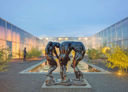 RALEIGH, NORTH CAROLINA - JULY 21, 2015: The North Carolina Museum of Art is an art museum in Raleigh, North Carolina which opened in 1956 as the first major museum collection in the country to be formed by State legislation and funding.のeditorial素材