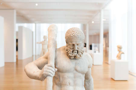 RALEIGH, NORTH CAROLINA - JULY 21, 2015: The North Carolina Museum of Art is an art museum in Raleigh, North Carolina which opened in 1956 as the first major museum collection in the country to be formed by State legislation and funding.のeditorial素材