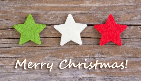 christmas card with christmas starsの写真素材