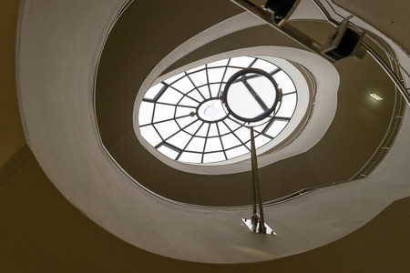 Detail of the staircase in the Goethe house in Weimar