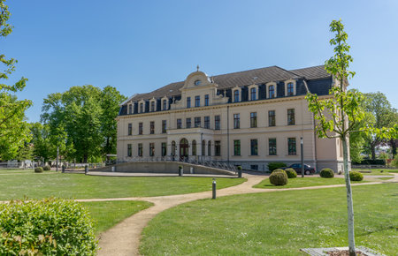 University of Vilnius. Vilnius is the capital and largest city of Lithuania.の写真素材