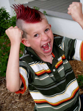 Anger!の写真素材