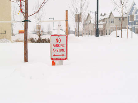Holiday Blizzard of 2006, Denver, COの写真素材