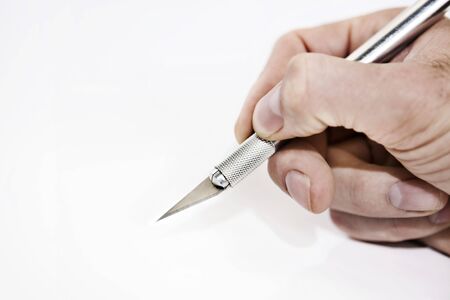 Surgery or Graphics Cuttimg toolの写真素材