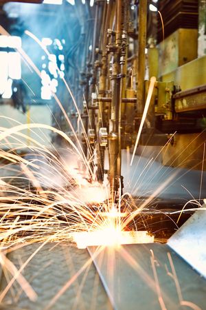 Plasma thick Steel Circle Burner