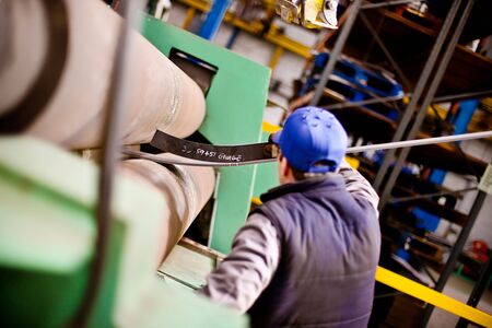 Hydraulic Pressure Steel Bending Rollerの写真素材