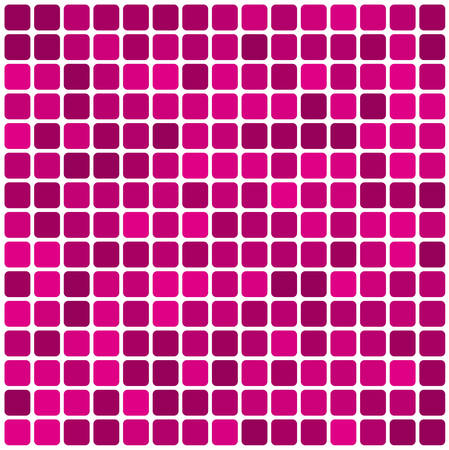Vector texture in the form of multi-colored square tiles.のイラスト素材