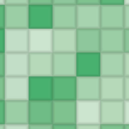 Vector texture in the form of multi-colored square tiles.のイラスト素材