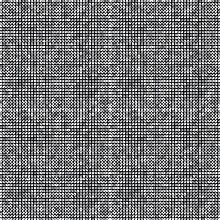 Background with shiny silver paillettes. Sparkle glitter background. Glittering sequins wall.のイラスト素材