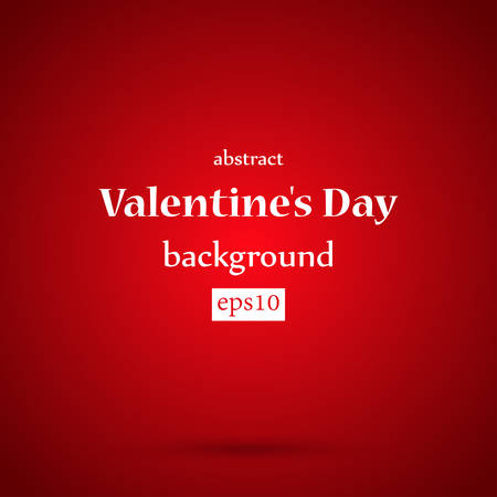 Red hearts on a colorful background. Vector background.のイラスト素材