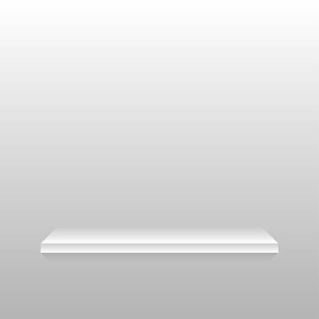 Vector abstract background. The empty space on the shelf.のイラスト素材