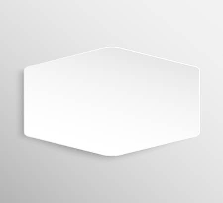 Paper template for business design, infographics. illustration . object for your idea. Mockup.のイラスト素材