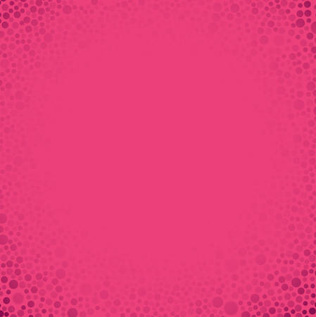 Pink Bubbles Circles on Pink Backgroundのイラスト素材