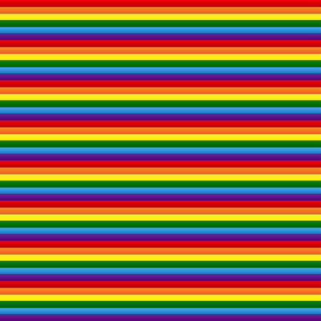 Vector Lgbt Rainbow Flag. Gay Colors.のイラスト素材