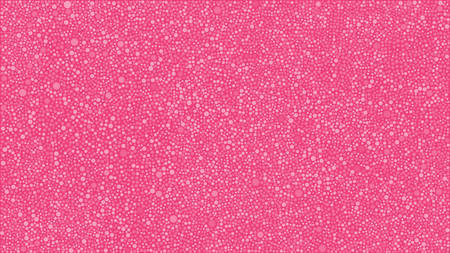 Pink Bubbles Circles on Pink Background Dotsのイラスト素材