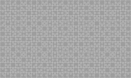 375 Grey Puzzles Pieces Jigsaw - Vectorのイラスト素材