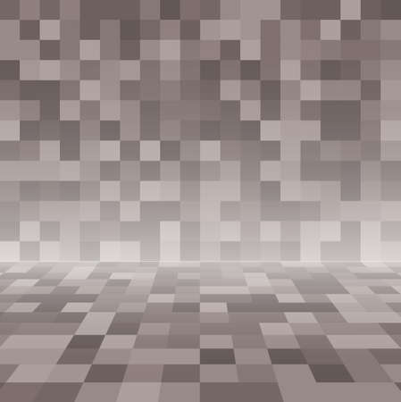 The Square Mosaic Tile Background for Pool, Wall.の写真素材