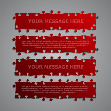 4 Pieces Puzzle Rectangle Banner. Puzzle Signboard. Pieces Puzzles Background. Plate Puzzle. Store Board Pieces. Information Design. Jigsaw Shop Signboard. Rectangle Poster. Showcase Puzzles.のイラスト素材