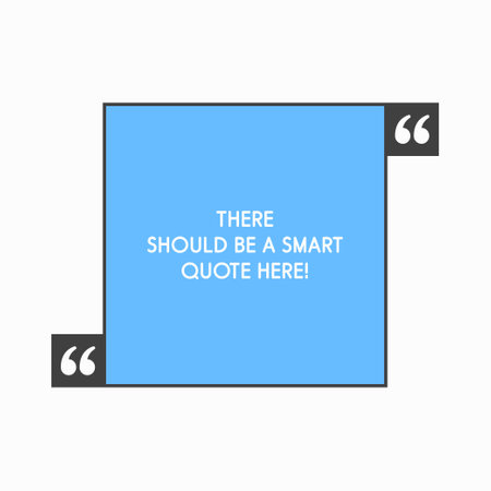 Quote frame, text in brackets, speech bubbleのイラスト素材