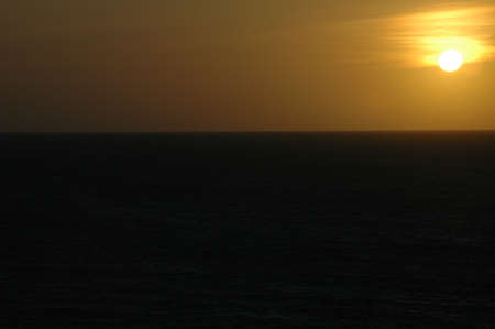 Golden sky sunsetのeditorial素材
