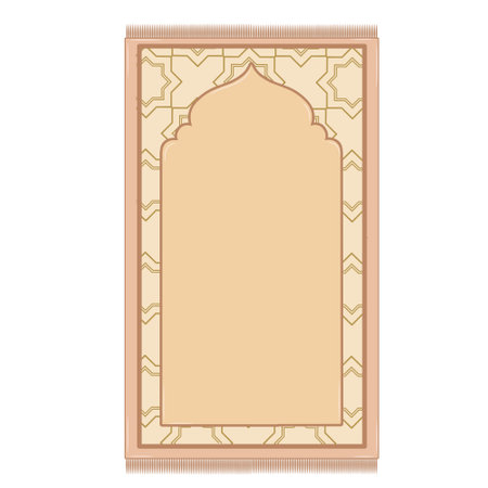 Sajadah for Moslem Prayer. Vector Illustration of Prayer Rug Matのイラスト素材