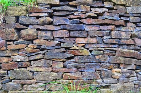 Stone wall as textureの写真素材