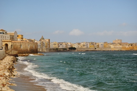 Trapani - Sicily - Panoramaの写真素材