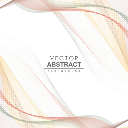 Abstract vector background. Vector dynamic illustration.のイラスト素材