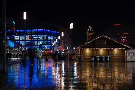 Berlin in the rainのeditorial素材