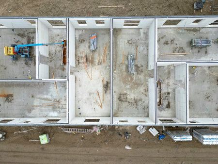 Construction of houses