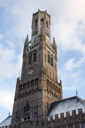 Belfry of Brugesの写真素材