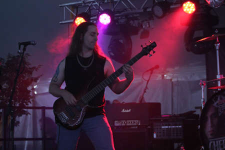 Cherry Pie In Concert  Music Off Main Street in West Bend Wisconsin 2014のeditorial素材