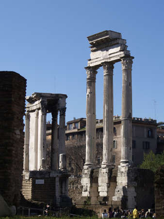 Forum Romanum, Roma, Italyの写真素材