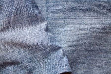 Texture of blue jeans textile