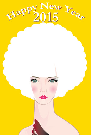 Happy New year 2015のイラスト素材