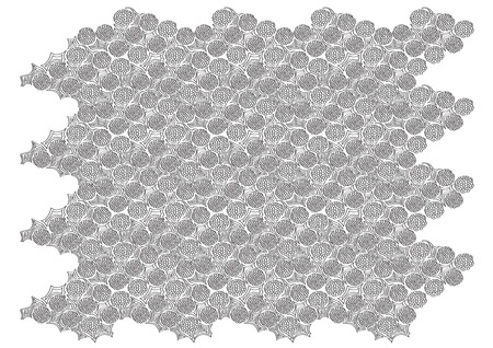 It is an illustration of an abstract background.のイラスト素材