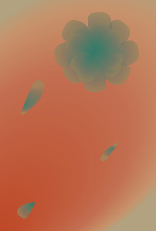 This is an illustration of cherry background.のイラスト素材