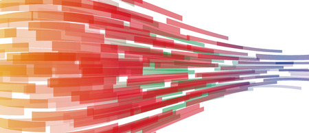 This is an illustration of abstract technology.のイラスト素材