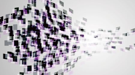 Vector illustration of abstract technology.のイラスト素材