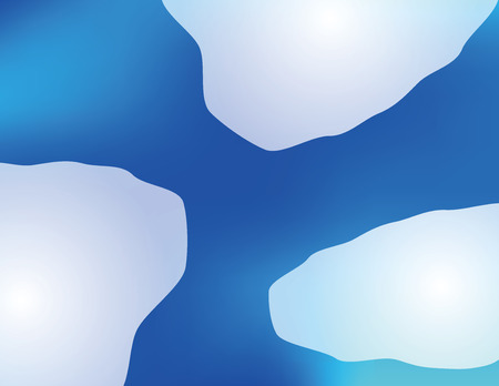 It is a sky illustration.のイラスト素材