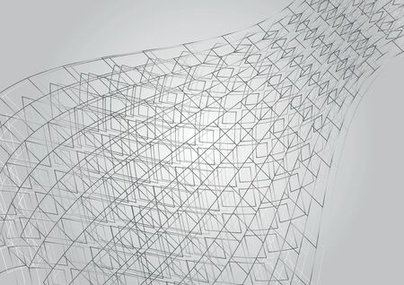 Illustration of abstract technology.のイラスト素材