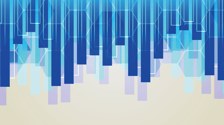 Abstract background of technology, digital futuristic minimalism vectorのイラスト素材