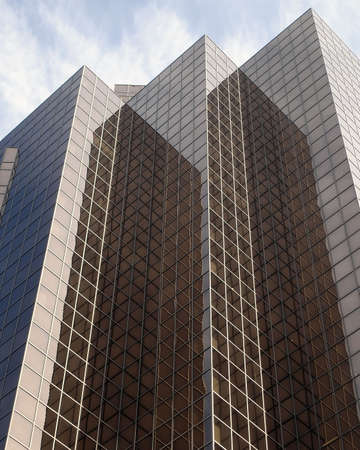 Towering Modern office buildings