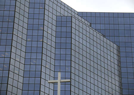 Office building and religionの写真素材