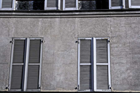 Paris old residencesの写真素材