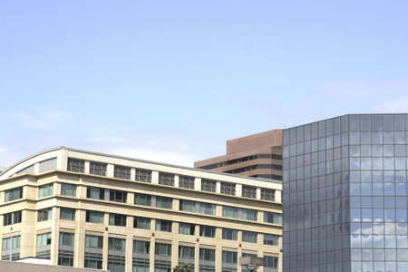 Modern offices in a growing urban areaの写真素材